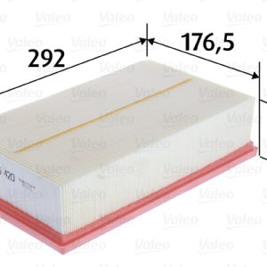 Filtru aer VW GOLF VII (5G1, BQ1, BE1, BE2) 2.0 GTI benzina 220 cai VALEO 585420