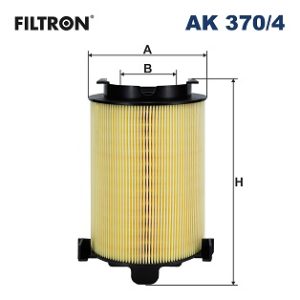 Filtru aer VW GOLF VI (5K1) 1.6 MultiFuel Benzina/Etanol 102 cai FILTRON AK 370/4