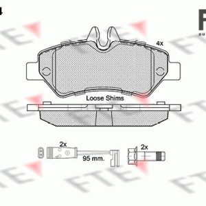 Placute frana VW CRAFTER 30-35 bus (2E_) 2.0 TDI diesel 114 cai FTE 9010611