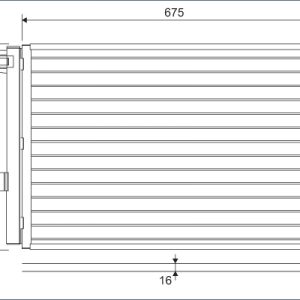 Condensator climatizare VW AMAROK platou / sasiu (S1B, S6B, S7B) 3.0 TDI 4motion diesel 204 cai VALEO 814054