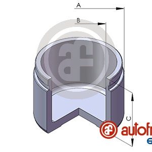 Piston etrier frana VW GOLF VII (5G1, BQ1, BE1, BE2) 1.4 GTE Hybrid benzina/elector 204 cai AUTOFREN SEINSA D025655