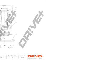 Filtru ulei VW GOLF VI (5K1) 2.0 TDI diesel 136 cai DRIVE DP1110.11.0117