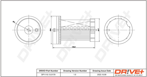 Filtru combustibil VW CADDY CALIFORNIA V Camper (SBB, SBJ) 2.0 TDi BMT diesel 122 cai DRIVE DP1110.13.0179