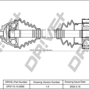 Planetara VW GOLF VI Variant (AJ5) 2.0 TDI diesel 136 cai DRIVE DP2110.10.0093