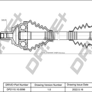 Planetara VW GOLF VI (5K1) 1.6 BiFuel Benzina/Autogaz (GPL) 102 cai DRIVE DP2110.10.0096