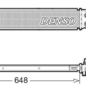 Radiator racire motor VW GOLF SPORTSVAN VII (AM1, AN1) 1.2 TSI benzina 86 cai DENSO DRM02042