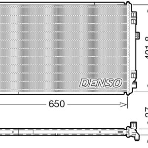Radiator racire motor VW ARTEON (3H7, 3H8) 2.0 TDI diesel 150 cai DENSO DRM32048