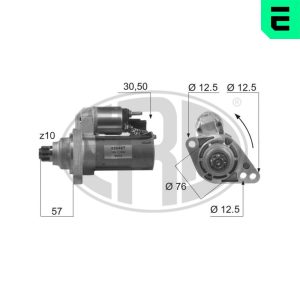 Electromotor VW GOLF VI (5K1) 1.2 TSI benzina 105 cai ERA 220467