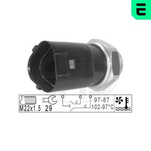 Comutator temperatura ventilator radiator VW GOLF VI Variant (AJ5) 1.4 benzina 80 cai ERA 330230