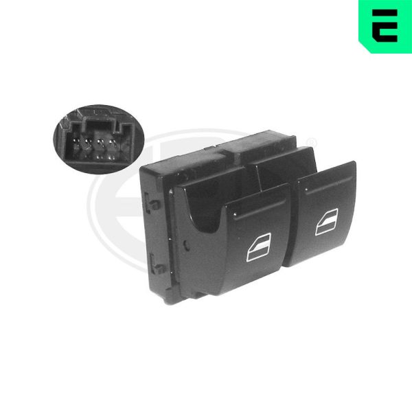 Comutator macara geam VW GOLF VI (5K1) 2.0 R 4motion benzina 265 cai ERA 662404