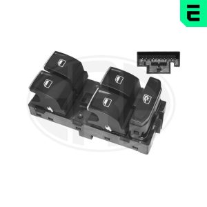 Comutator macara geam VW GOLF VII (5G1, BQ1, BE1, BE2) 1.2 TSI benzina 110 cai ERA 662526
