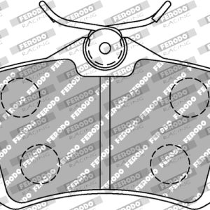 Placute frana VW GOLF VI Cabriolet (517) 1.6 TDI diesel 105 cai FERODO RACING FCP1491H