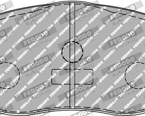 Placute frana VW GOLF VII (5G1, BQ1, BE1, BE2) 2.0 R 4motion benzina 310 cai FERODO RACING FCP4425H