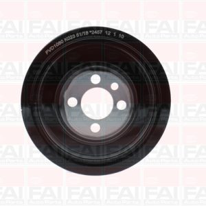 Fulie curea arbore cotit VW CADDY IV Autoutilitara/limuzina spatioasa (SAA, SAH) 1.6 TDI diesel 75 cai FAI AUTOPARTS FVD1080