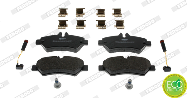 Placute frana VW CRAFTER 30-50 platou / sasiu (2F_) 2.0 TDI diesel 140 cai FERODO FVR1780