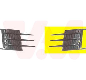 Grila ventilatie bara protectie VW GOLF VI (5K1) 2.0 GTi benzina 200 cai VAN WEZEL 5765591