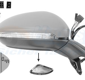 Oglinda exterioara VW GOLF VII (5G1, BQ1, BE1, BE2) 2.0 R 4motion benzina 280 cai VAN WEZEL 5775828