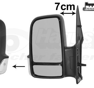Oglinda exterioara VW CRAFTER 30-50 caroserie (2E_) 2.5 TDI diesel 163 cai VAN WEZEL 5862801