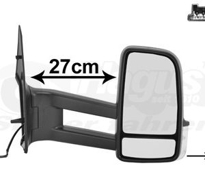 Oglinda exterioara VW CRAFTER 30-50 platou / sasiu (2F_) 2.0 TDI diesel 136 cai VAN WEZEL 5862826