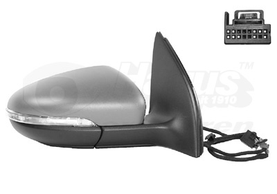 Oglinda exterioara VW GOLF VI (5K1) 2.0 GTi benzina 210 cai VAN WEZEL 5863818
