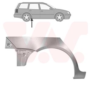 Panou lateral VW GOLF VAN VI Variant (AJ5) 1.4 TSi benzina 122 cai VAN WEZEL 5898148