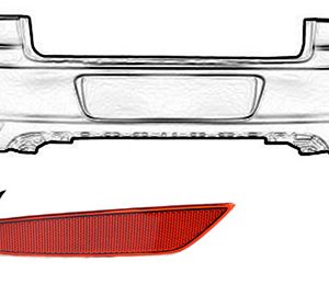 Reflector VW GOLF VI (5K1) 1.6 TDI diesel 90 cai VAN WEZEL 5863929