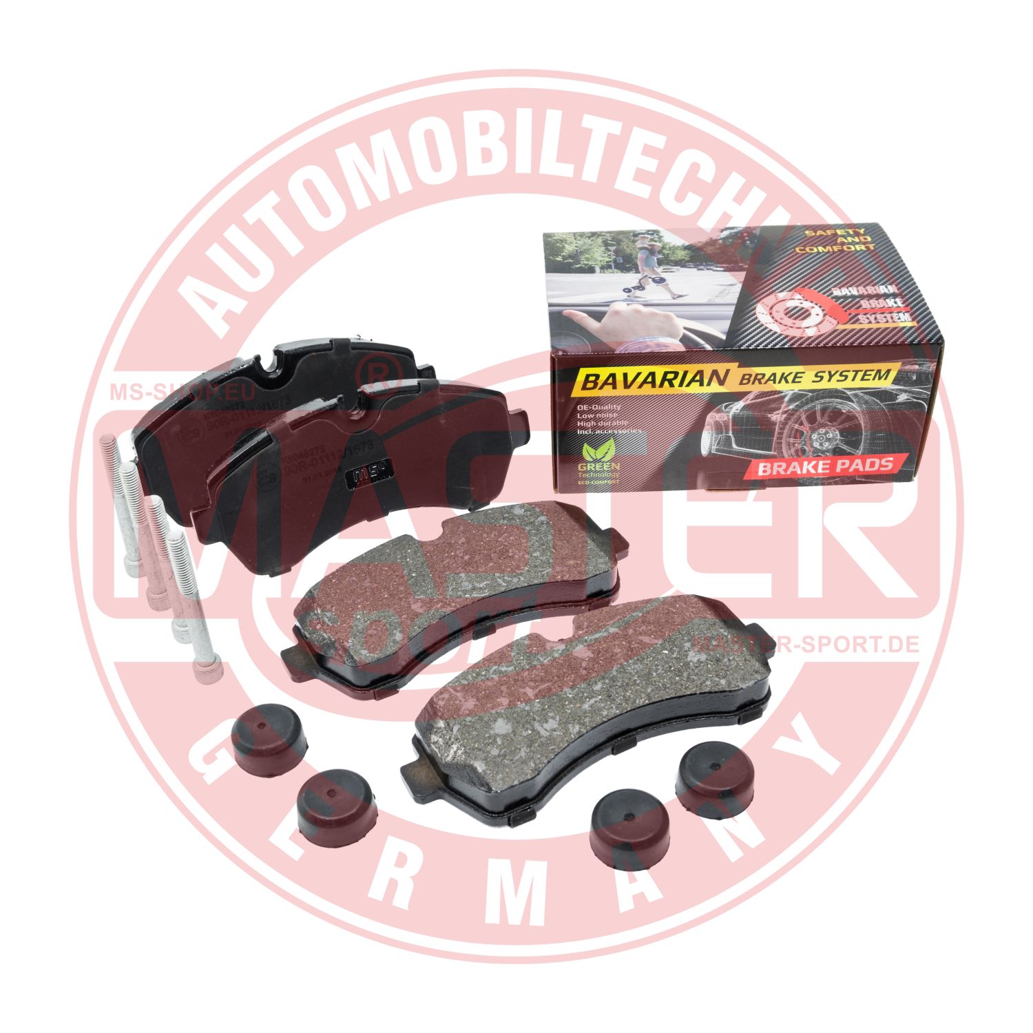 Placute frana VW CRAFTER 30-35 bus (2E_) 2.0 TDI diesel 163 cai MASTERSPORT GERMANY K6048272