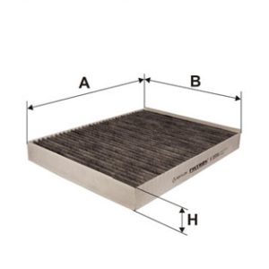 Filtru polen VW AMAROK (2HA, 2HB, S1B, S6B, S7A, S7B) 2.0 BiTDI 4motion diesel 180 cai FILTRON K 1155A