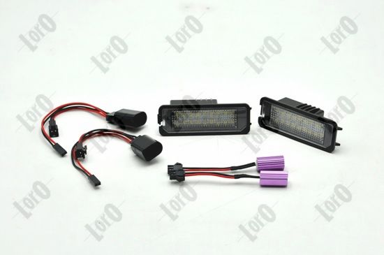 Iluminare numar de circulatie VW GOLF VII (5G1, BQ1, BE1, BE2) 1.2 TSI benzina 105 cai ABAKUS L53-210-0001LED