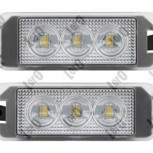 Iluminare numar de circulatie VW AMAROK (2HA, 2HB, S1B, S6B, S7A, S7B) 2.0 TDI diesel 122 cai ABAKUS L53-210-0006LED