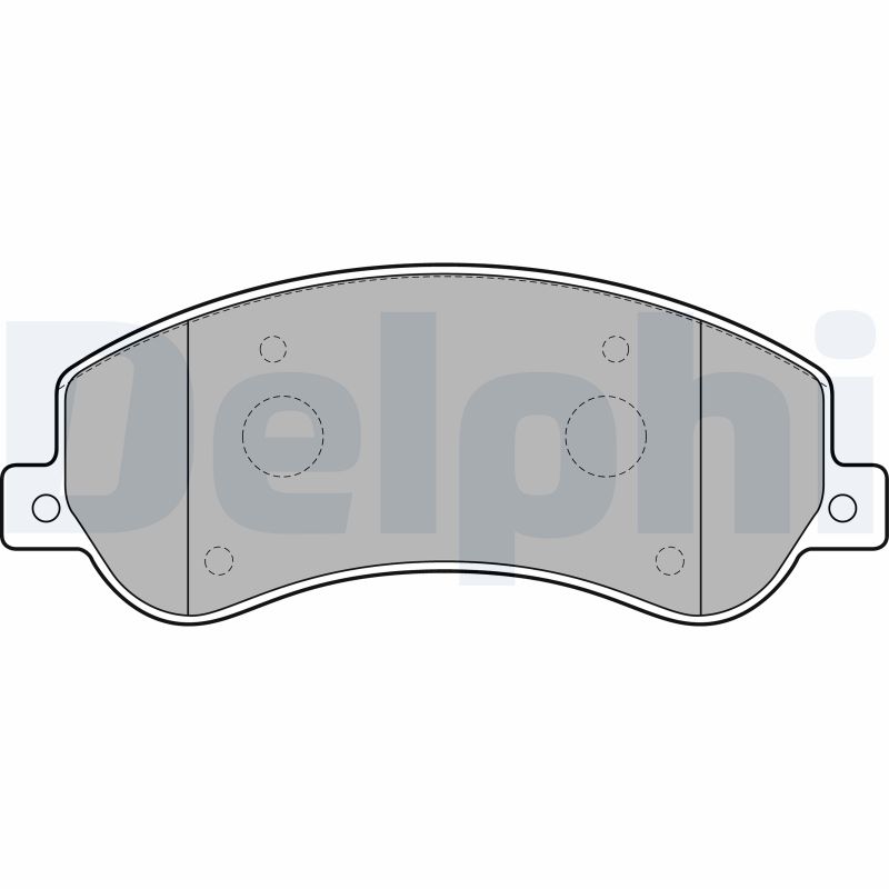 Placute frana VW AMAROK (2HA, 2HB, S1B, S6B, S7A, S7B) 3.0 TDI 4motion diesel 204 cai DELPHI LP2257