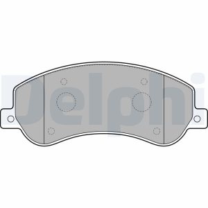 Placute frana VW AMAROK (2HA, 2HB, S1B, S6B, S7A, S7B) 2.0 BiTDI 4motion diesel 163 cai DELPHI LP2257