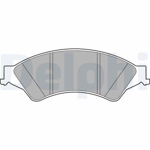 Placute frana VW AMAROK (T1A, T1B) 2.0 TDI 4motion diesel 205 cai DELPHI LP2484