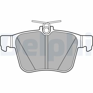Placute frana VW ATLAS (CA1, CA2, CA3) 3.6 FSi 4motion benzina 249 cai DELPHI LP2697