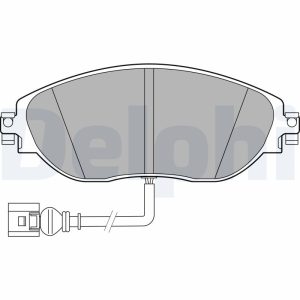 Placute frana VW ARTEON (3H7, 3H8) 2.0 TSI 4motion benzina 272 cai DELPHI LP3389