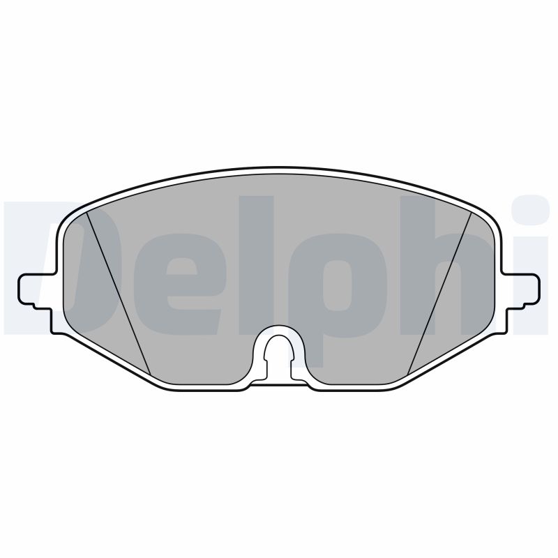 Placute frana VW CADDY V microbus (SBB, SBJ) 2.0 diesel 110 cai DELPHI LP3663