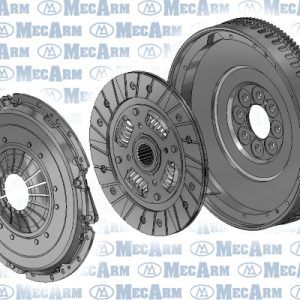 Kit ambreiaj VW GOLF VI (5K1) 2.0 TDI diesel 170 cai MECARM MK40033