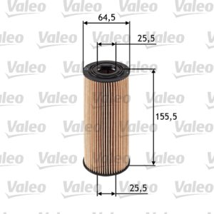 Filtru ulei VW CRAFTER 30-50 platou / sasiu (2F_) 2.5 TDI diesel 88 cai VALEO 586502