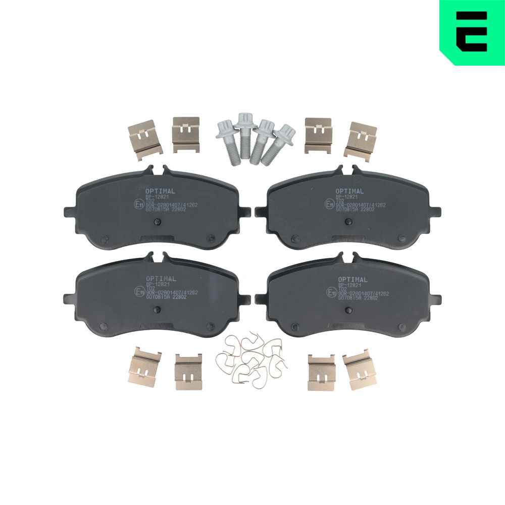 Placute frana VW AMAROK (2HA, 2HB, S1B, S6B, S7A, S7B) 2.0 BiTDI 4motion diesel 163 cai OPTIMAL BP-12821