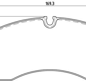 Placute frana VW CRAFTER 30-35 bus (2E_) 2.0 TDI diesel 114 cai BREMBO P 50 059