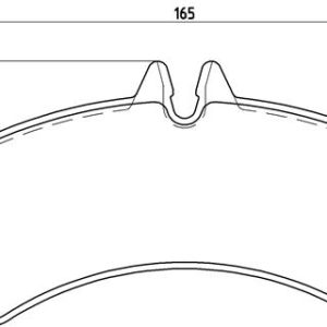 Placute frana VW CRAFTER 30-50 platou / sasiu (2F_) 2.0 TDI diesel 114 cai BREMBO P 50 060