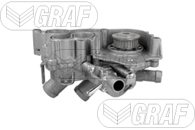 Pompa de apa VW GOLF VII (5G1, BQ1, BE1, BE2) 1.0 TSI benzina 86 cai GRAF PA1372