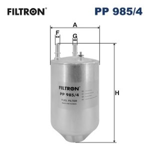 Filtru combustibil VW CRAFTER platou / sasiu (SZ_) 2.0 TDI RWD diesel 177 cai FILTRON PP 985/4