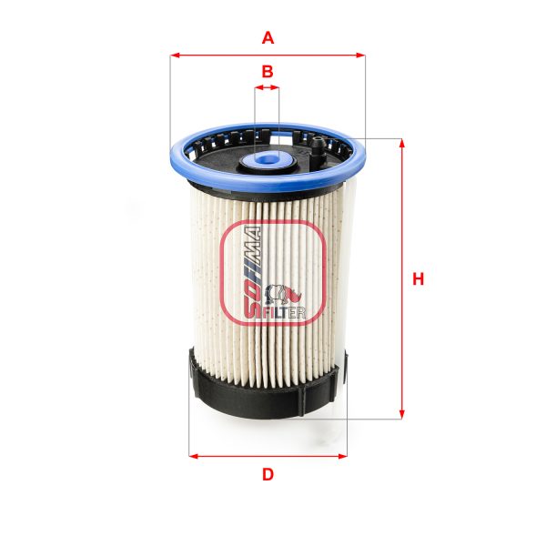 Filtru combustibil VW CADDY CALIFORNIA V Camper (SBB, SBJ) 2.0 TDi BMT diesel 102 cai SOFIMA S 6065 NE