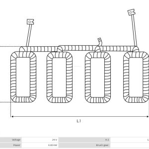 Electromotor VW GOLF VII (5G1, BQ1, BE1, BE2) 2.0 R 4motion benzina 310 cai AS-PL S0488(SEG)