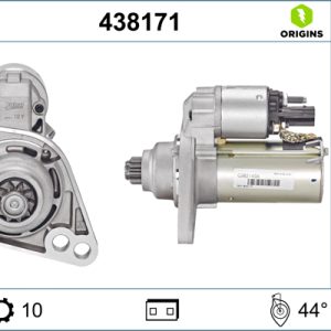 Electromotor VW GOLF VI Cabriolet (517) 1.4 TSI benzina 160 cai VALEO 438171