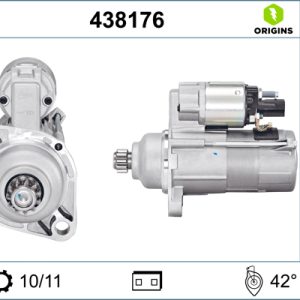 Electromotor VW GOLF VI Variant (AJ5) 1.6 TDI 4motion diesel 105 cai VALEO 438176
