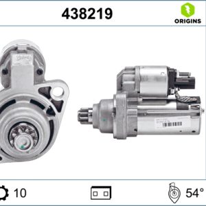 Electromotor VW GOLF VI Van (5K1_) TSi benzina 122 cai VALEO 438219