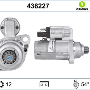 Electromotor VW GOLF VI (5K1) 1.4 TSI benzina 160 cai VALEO 438227