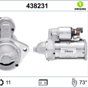Electromotor VW CRAFTER 30-35 bus (2E_) 2.5 TDI diesel 109 cai VALEO 438231